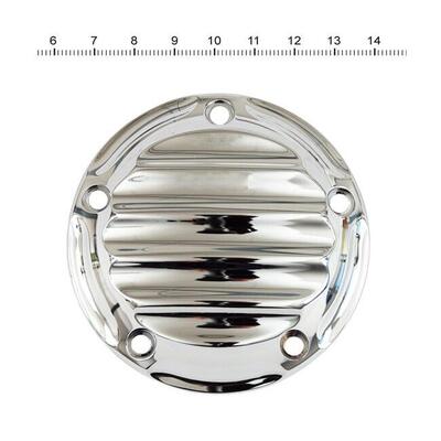 Point Cover RSD Nostalgia nero e cromato per Dyna, 