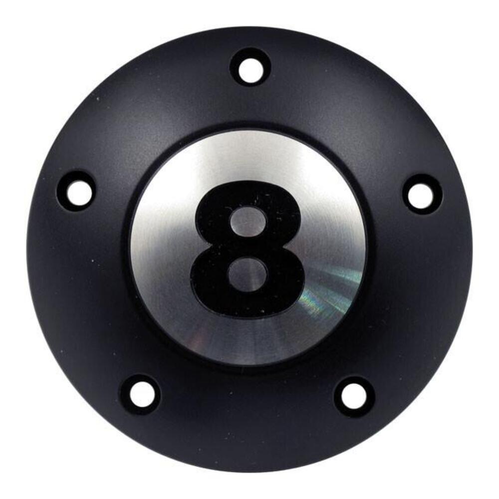 Point Cover HKC 8 Ball nero per Dyna, Softail e T 