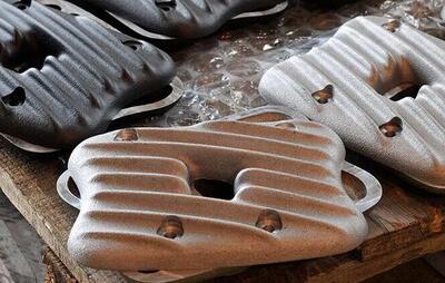 Coperchi Rocker Box Ribsters grezzi Per Sportster EMD