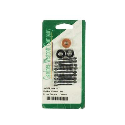 Kit viti coperchi bilancieri cromate per FXR, Dyna 