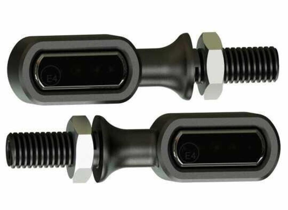 Frecce a led multifunzione Thunderbike Stripe nere