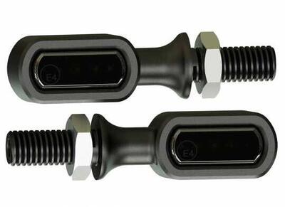 Frecce a led multifunzione Thunderbike Stripe nere