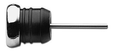 Tappo serbatoio olio cromato con astina corta per 