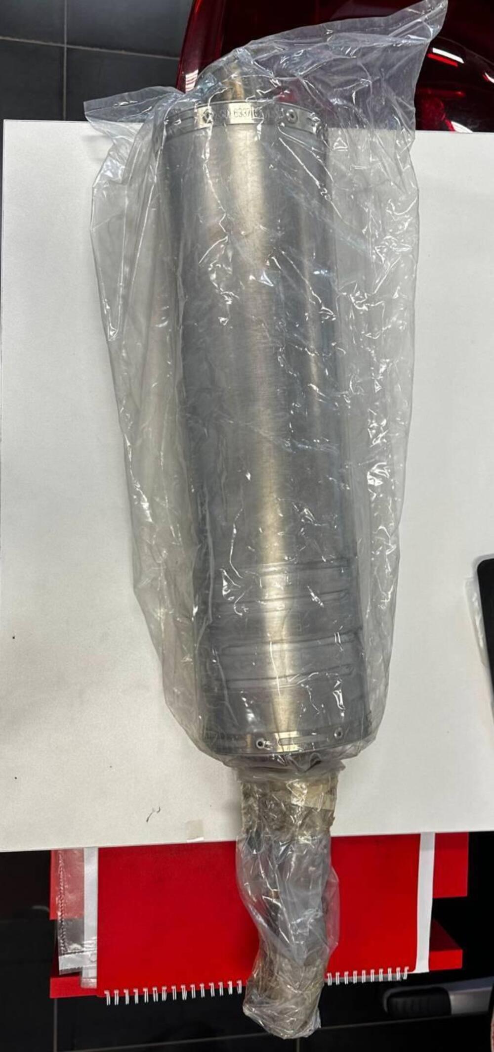 Scarico originale Africa Twin 750 Honda