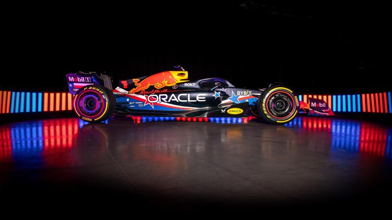 Formula 1. Nuova livrea Red Bull in Texas: l&#039;ha disegnata un fan