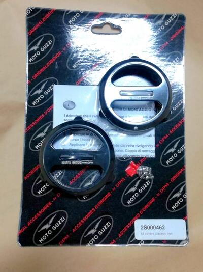 Kit cover clacson dark neri Moto Guzzi
