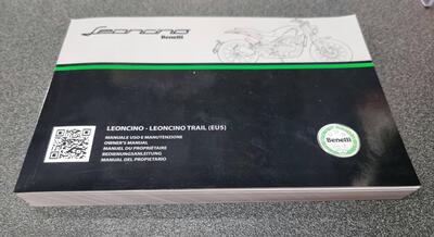 USO E MANUTENZIONE MANUALE BENELLI LEONCINO TRAIL