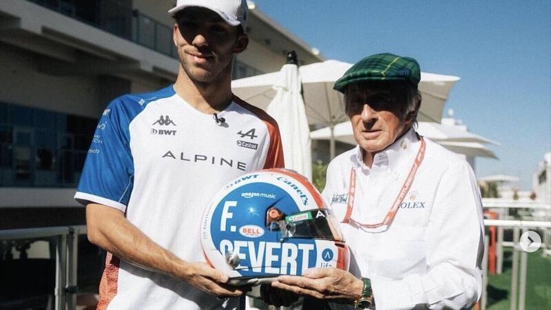 F1. Pierre Gasly ad Austin omaggia Fran&ccedil;ois Cevert con un casco speciale