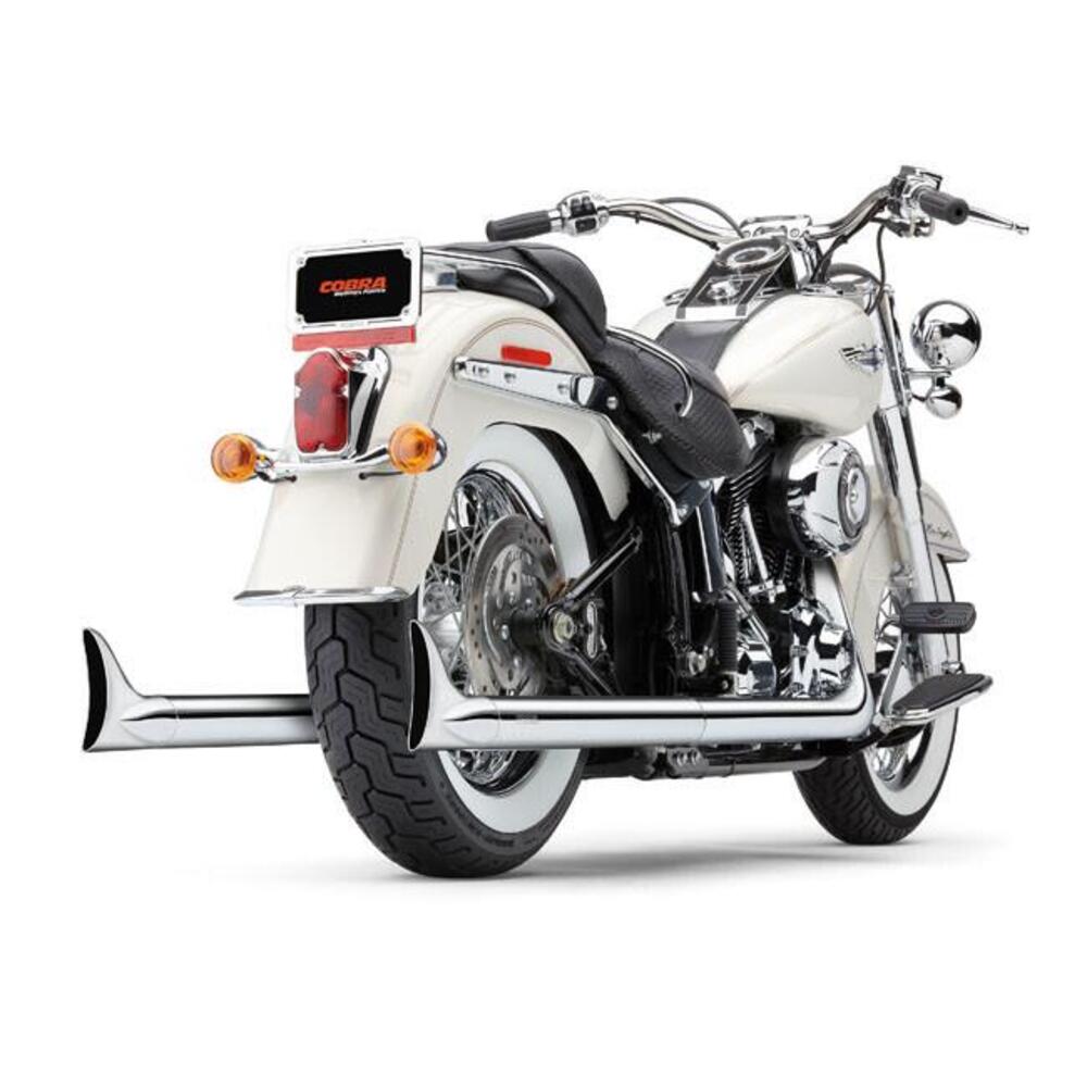 Marmitte Cobra Bad Hombre fishtail per Softail dal 