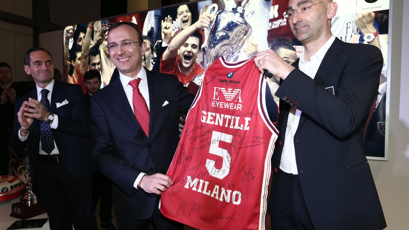 BMW Milano con EA7 Olimpia Milano 