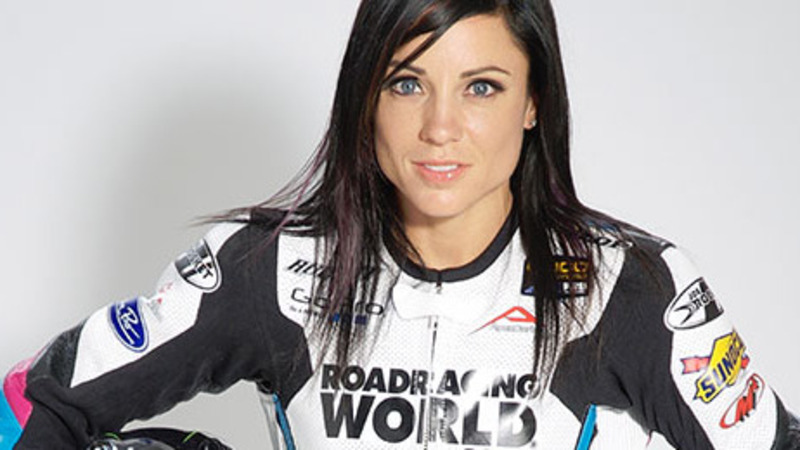 Melissa Paris al via della Supersport MotoAmerica