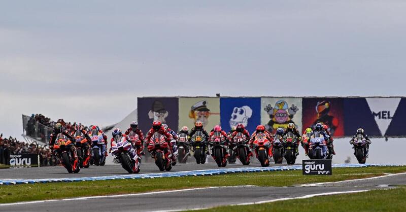 MotoGP 2023. GP d&#039;Australia. Rischio maltempo a Phillip Island, cambiano anche gli orari della domenica (tutto anticipato, tornano i warm up)