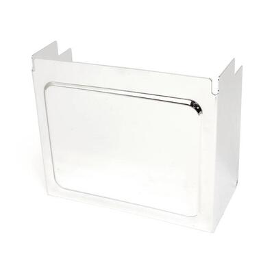 Coperchio batteria laterale cromato per Dyna*** da 