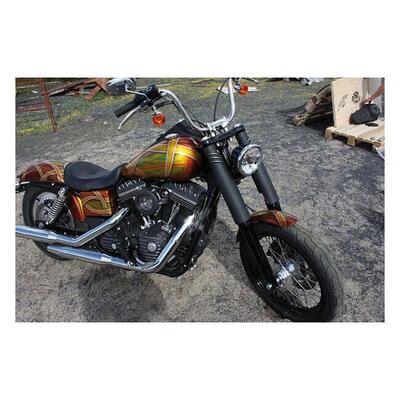 Copri Forcelle 49 mm EMD neri cut Per Dyna&nbsp;dal 200