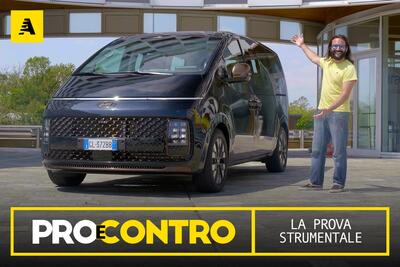 Hyundai Staria: Pro e Contro. Ecco la nostra prova strumentale e tutti i numeri della pagella [VIDEO