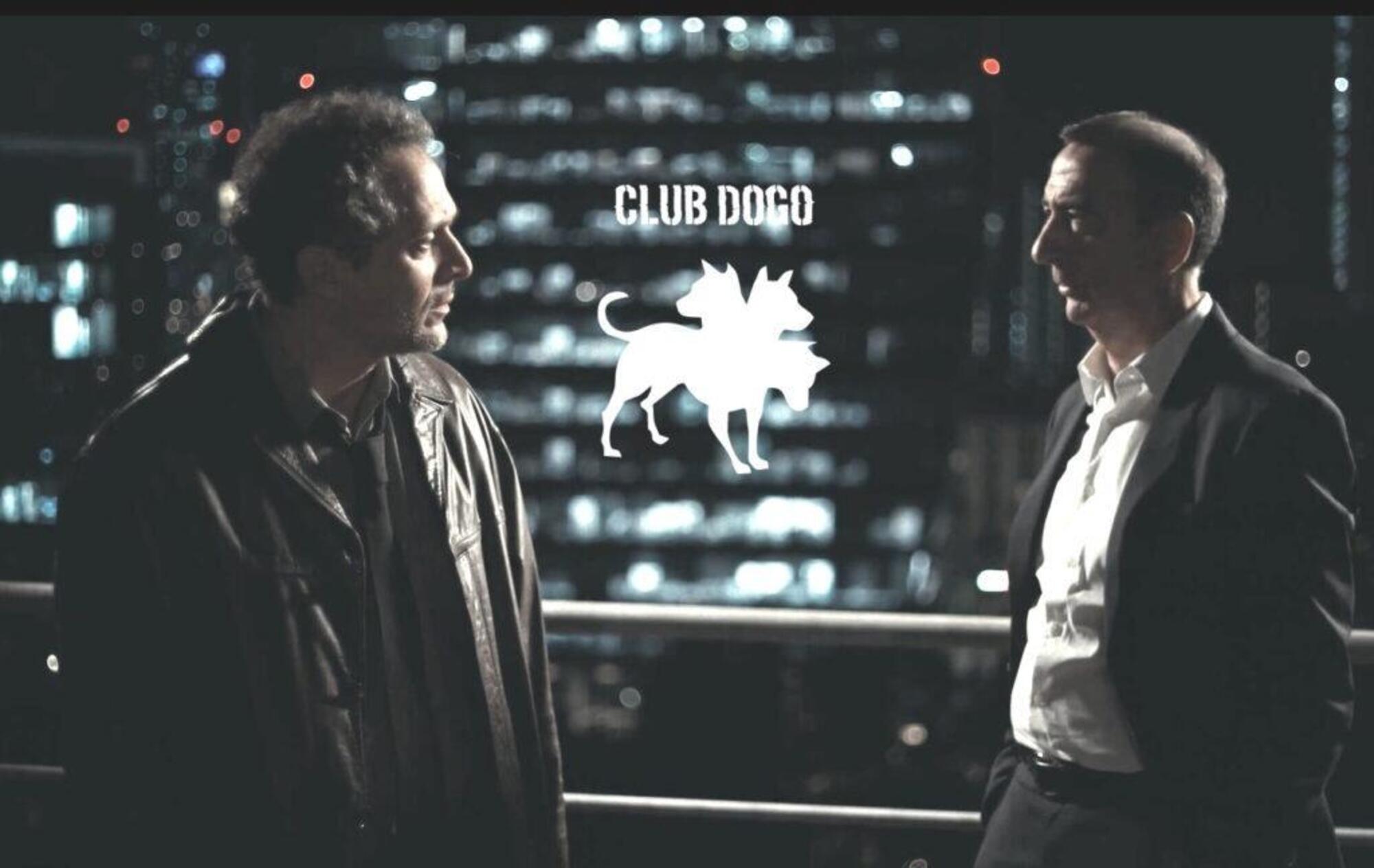 Claudio Santamaria e il sindaco Beppe Sala nel teaser dei Club Dogo