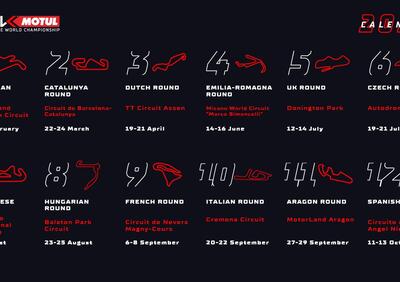 SBK. Ecco il calendario provvisorio del 2024. Con una grande novità: Cremona!