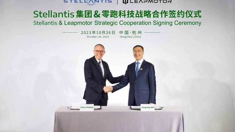 Stellantis cerca alleati in Cina, accordo con Leapmotor