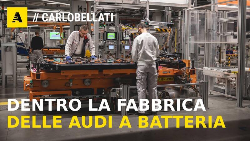 Audi: a Bruxelles, dentro al Sancta Sanctorum delle elettriche [VIDEO]