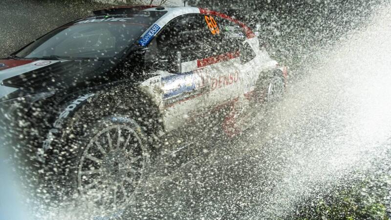 WRC23 Central Europe D2.  Rovanpera, prove generali di Titolo