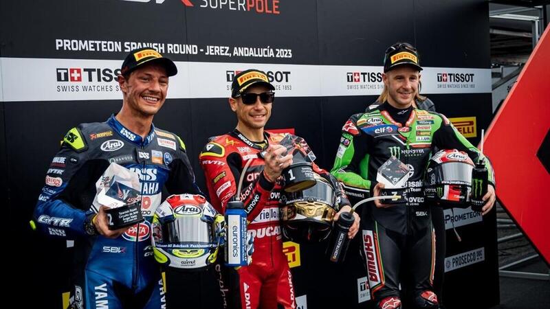 SBK 2023. GP di Spagna. Alvaro Bautista si impone anche nella Superpole race