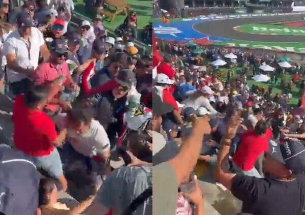 [VIDEO] Formula 1, shock in Messico: rissa sugli spalti contro tifosi Ferrari dopo l'incidente tra Leclerc e Perez
