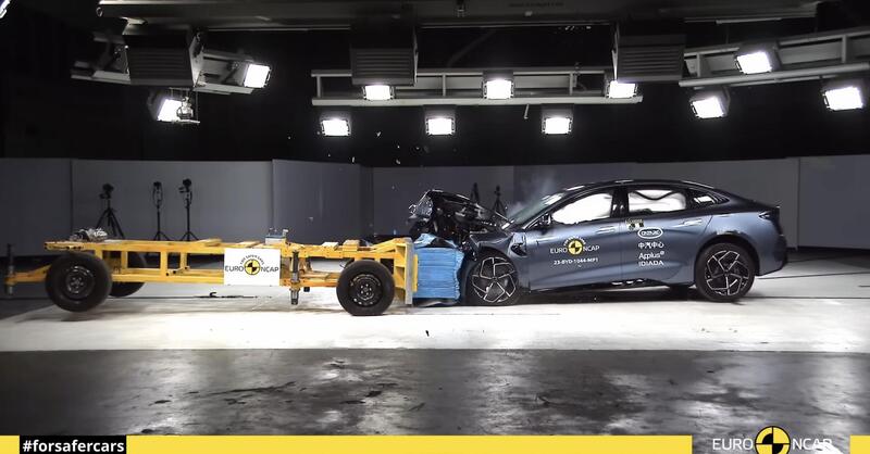 Crash test EuroNCAP 2023: tutte le cinesi promosse a pieni voti