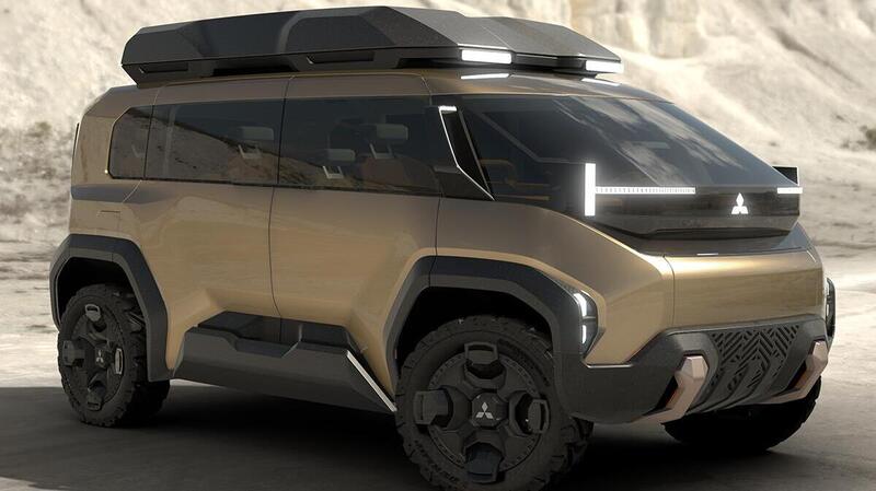 Mitsubishi D:X Concept, ecco il van per l&#039;avventura 