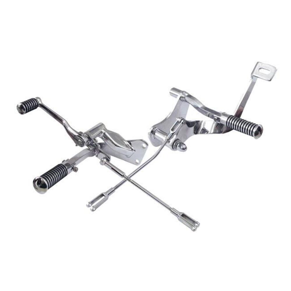 Comandi avanzati cromati per Sportster dal 1991 al 