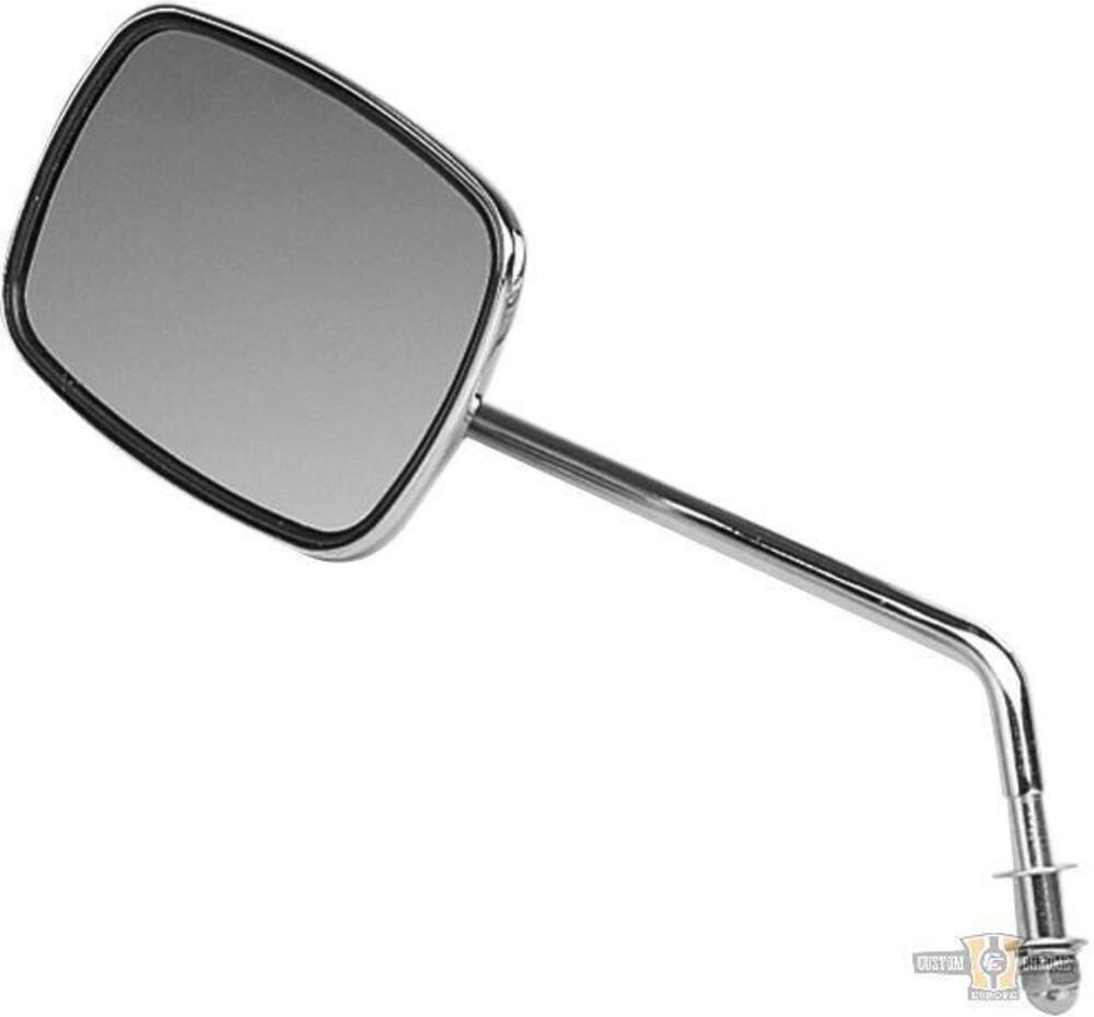 Specchietto rettangolare sinistro stelo lungo crom 