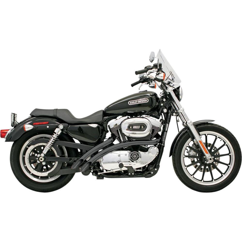 Scarico Bassani Radial Sweepers per Sportster dal 