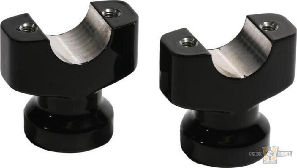 Riser Thunderbike Flat alti 2,5’’, dritti, neri, P