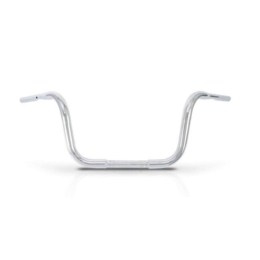 Manubrio Ape Hanger 1-1/4" alto 10" Cromato Gorill 