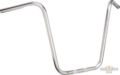 Manubrio Ape Hanger 1" alto 18" Cromato con fosset Khrome Werks