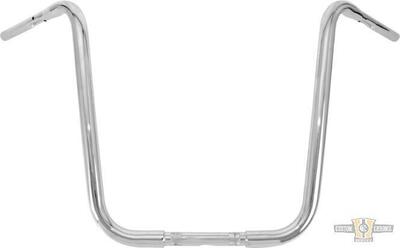 Manubrio Ape Hanger 1-1/4" alto 18" Cromato Gorill 