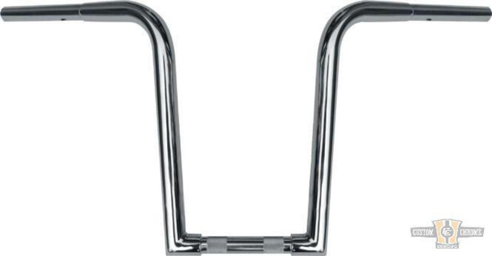 Manubrio Ape Hanger 1-1/4" alto 14" Cromato Z Outl 