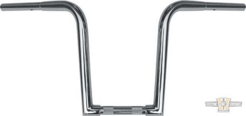 Manubrio Ape Hanger 1-1/4" alto 12" Cromato Z Outl 