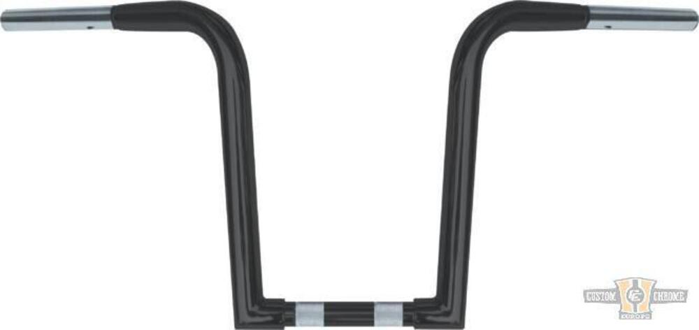 Manubrio Ape Hanger 1-1/4" alto 12" nero Z Outlaw 