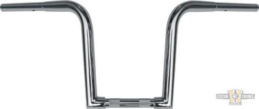 Manubrio Ape Hanger 1-1/4" alto 10" Cromato Z Outl 