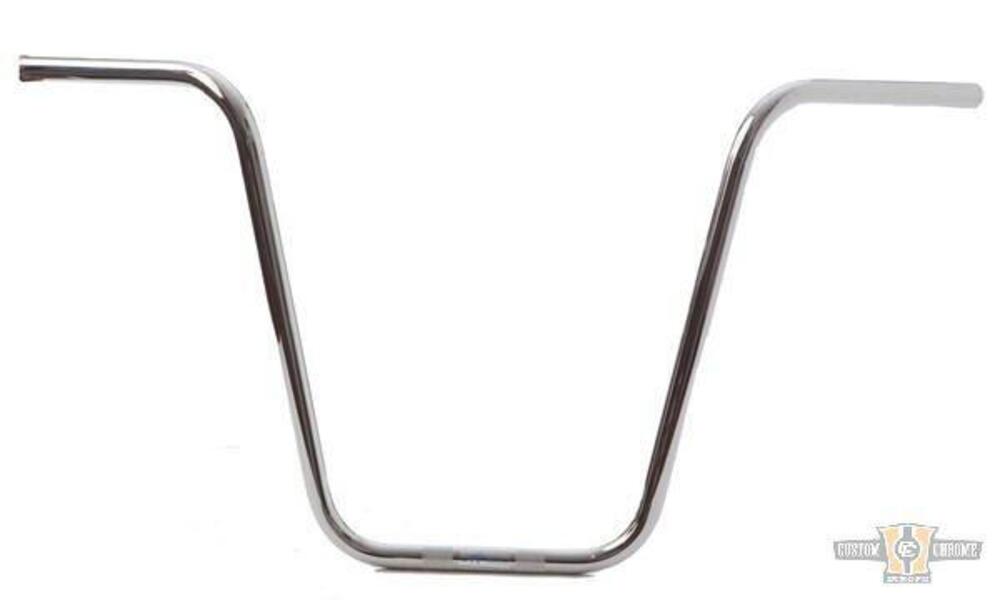 Manubrio Ape Hanger 1" alto 20" Cromato senza foss Fehling