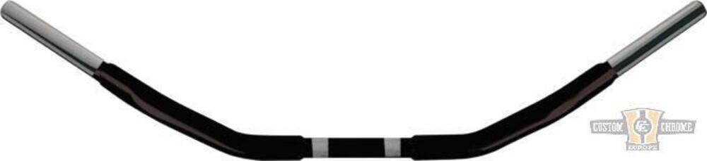 Manubrio Knuckle 1-1/4" alto 2" Largo 93cm nero, p 