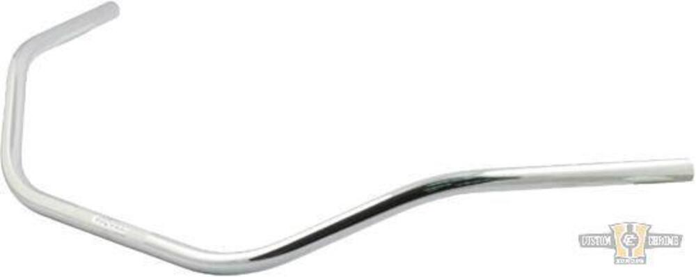 Manubrio Dirty 1" alto 5" Largo 97cm Cromato, con Fehling