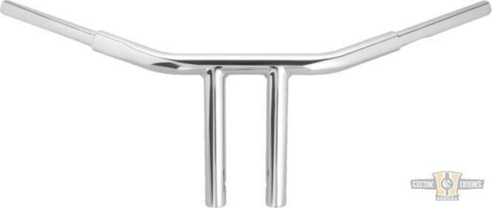 Manubrio T Bar Psycho 1-1/4" alto 8" Largo 77cm Cr 
