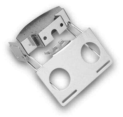 Staffa faro posteriore per parafango Fat Bob croma 