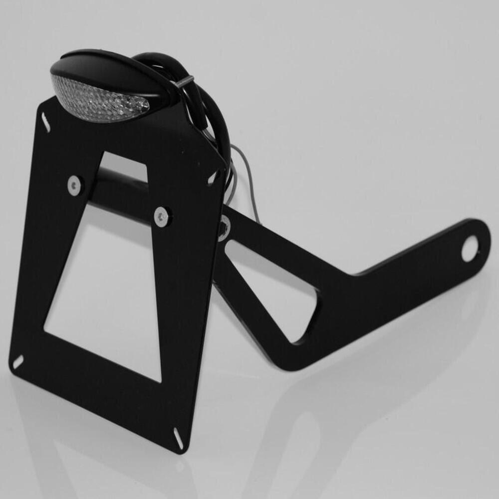 Portatarga italiana laterale universale Gray India 