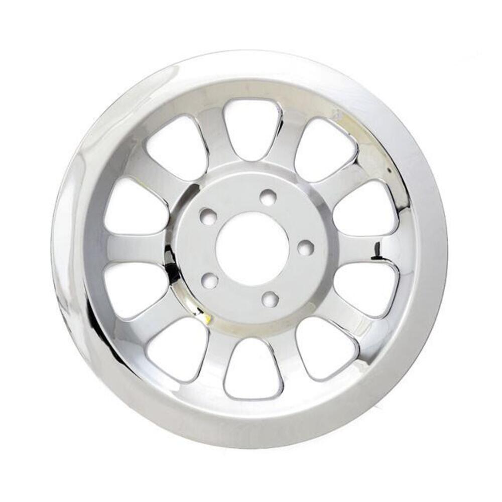 Copertura puleggia 66 denti cromata per Dyna dal 2 
