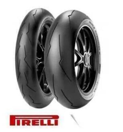 TRENO PNEUMATICI PIRELLI SUPERCORSA 120/70-17 180/