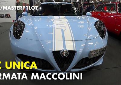 Alfa Romeo 4C Unica: Solo UNA...firmata Alessandro Maccolini [VIDEO]