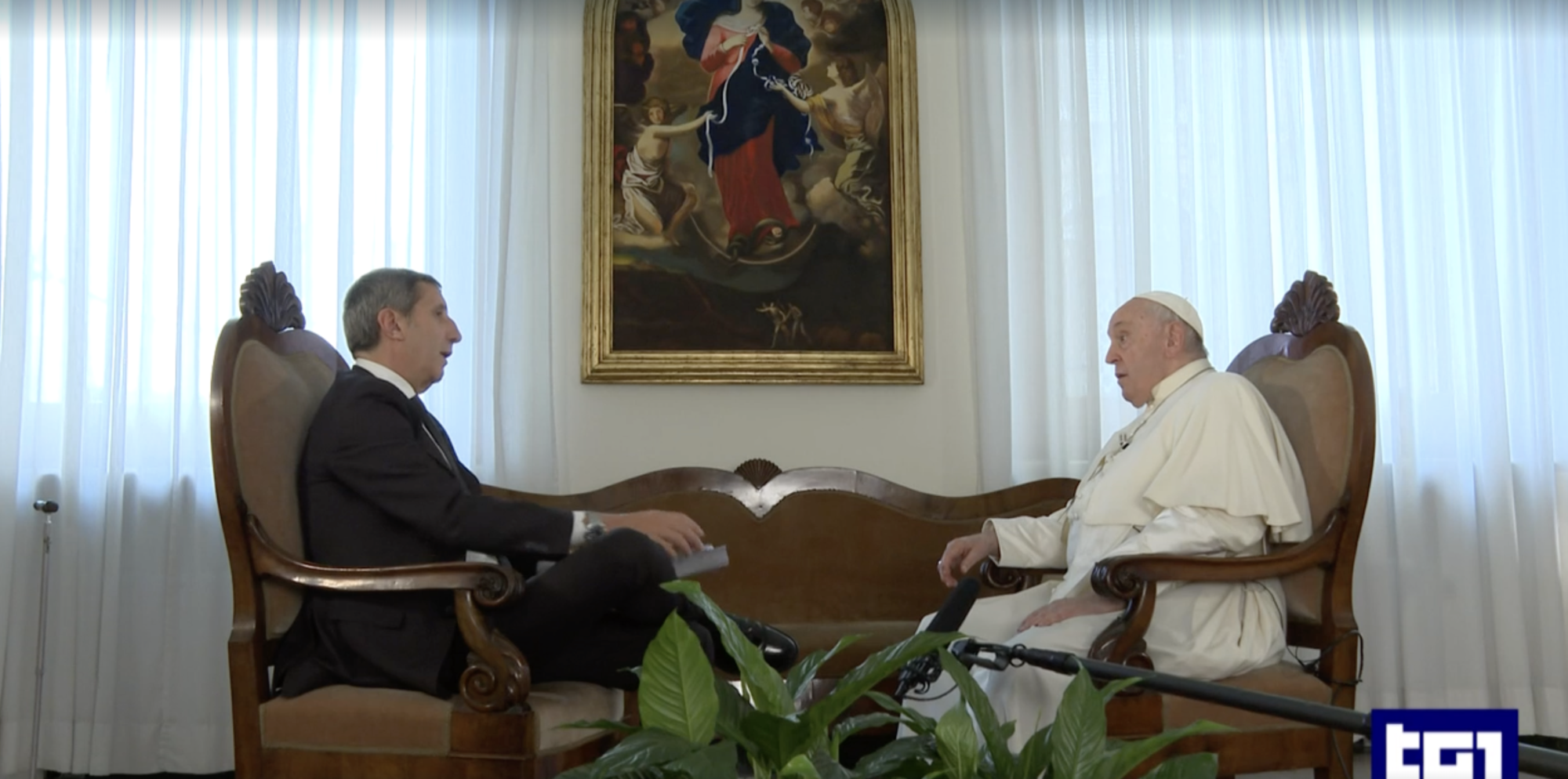 L&#039;intervista a papa Francesco