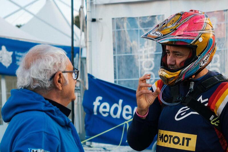 Il Perfetto in compagnia di Antonio Assirelli, coordinatore del Motorally FMI